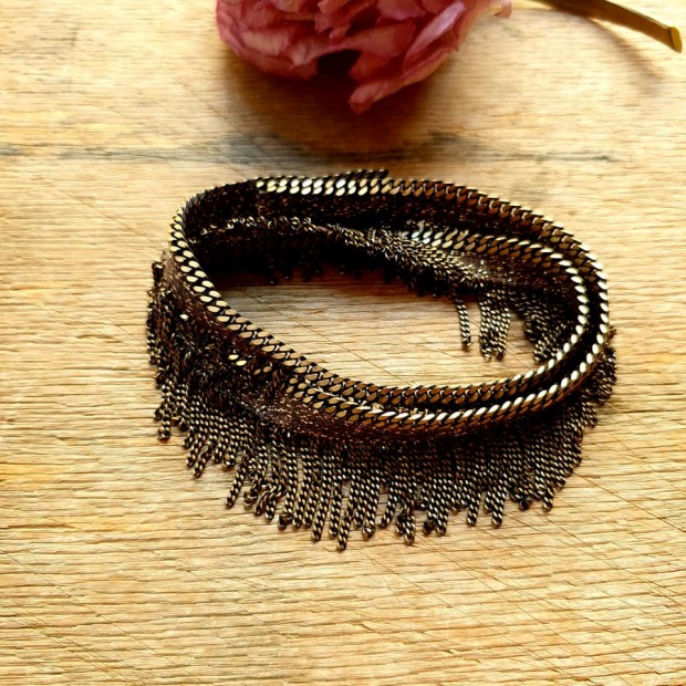 Marie Laure Chamorel apyrankė-kaklo papuošalas  Marie Laure Chamorel apyrankė-kaklo papuošalas